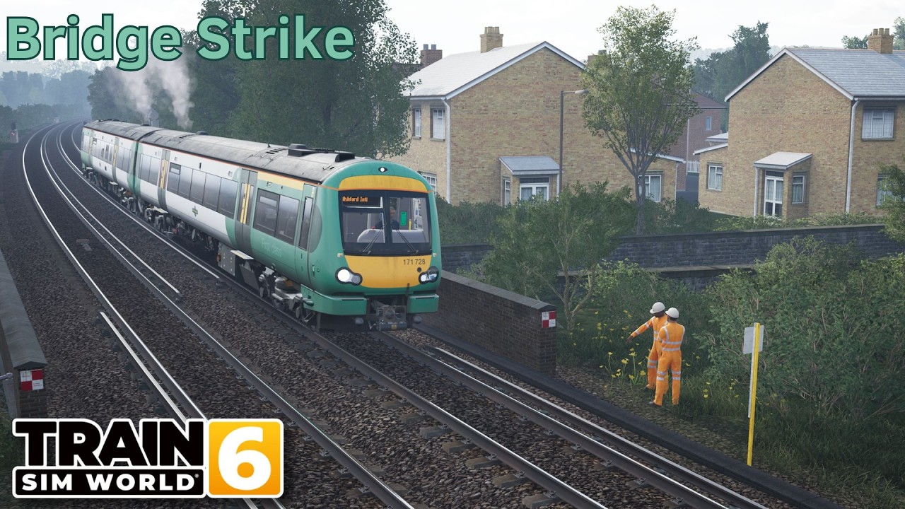Bridge Strike - East Coastway - Class 171 - Train Sim World 6