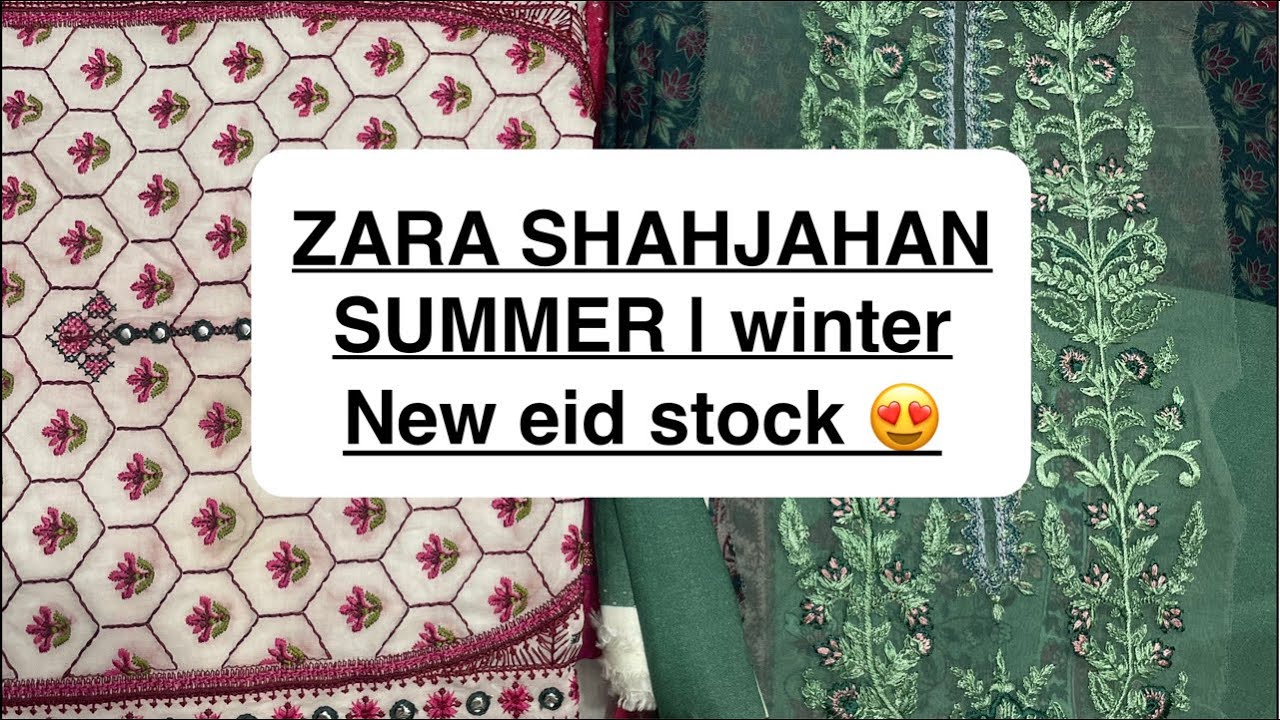 Zara shahjahan BFresh new collection SUMMER | WINTER