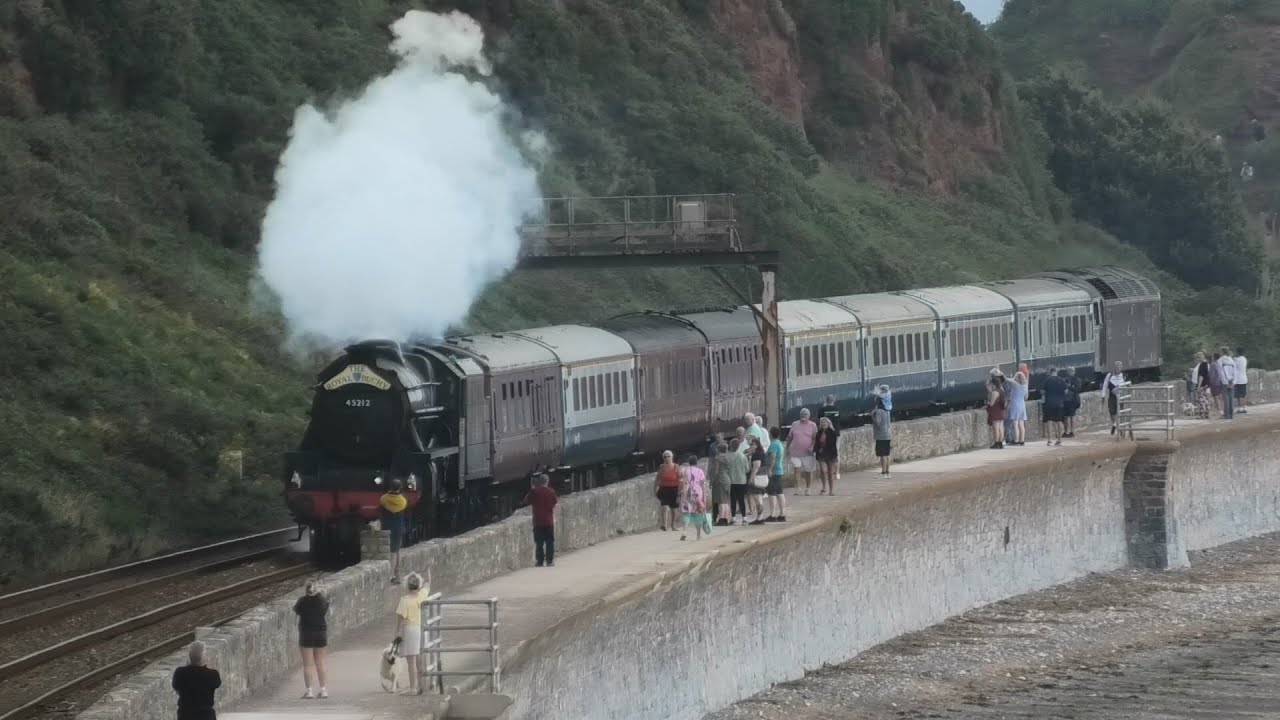 45212 TnT 47812 - The Royal Duchy @ Dawlish 27th July 2025