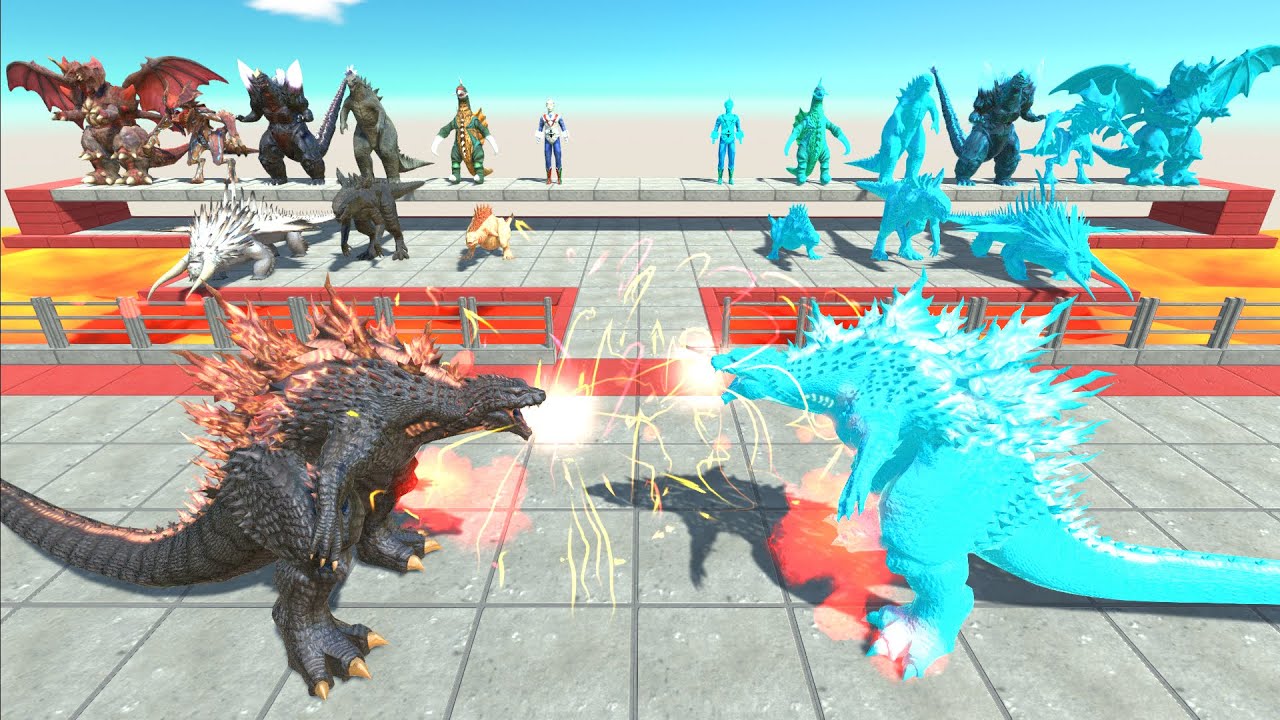 Kaiju Monster vs Ice itself - ARBS