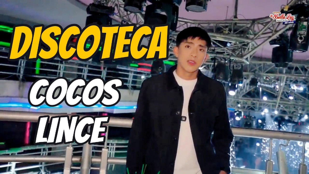 LA BELLA LUZ VISITA DISCOTECA COCOS ANTES DE SU PRESENTACION JUNTO A SON DEL DUKE EN LINCE