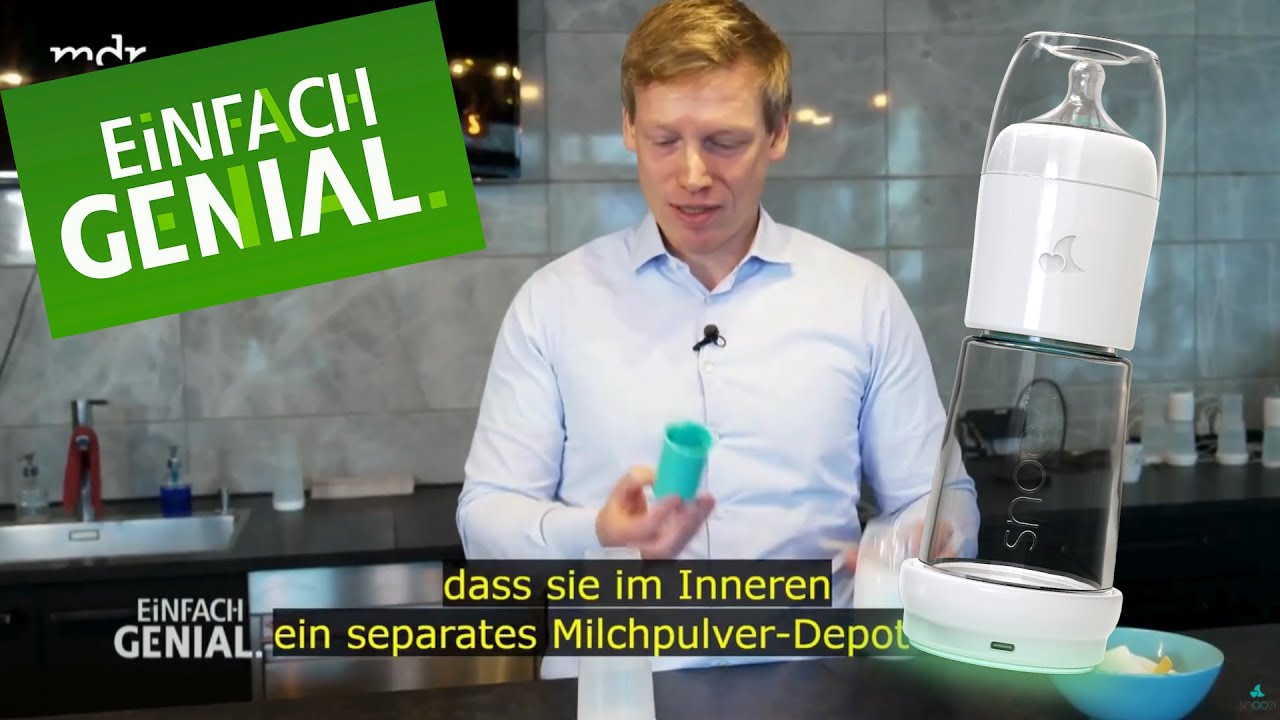 Einfach Genial | snoozi Nachtflasche - schnellste Babyflasche der Welt