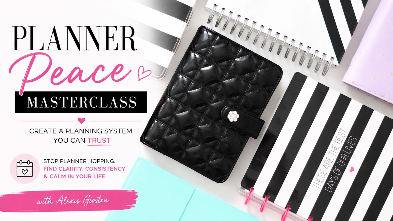 PLANNER PEACE MASTERCLASS