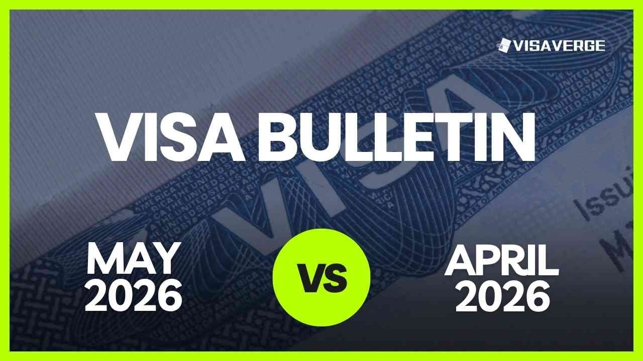 May 2026 vs April 2026 Visa Bulletin: What Changed? (Full Comparison)