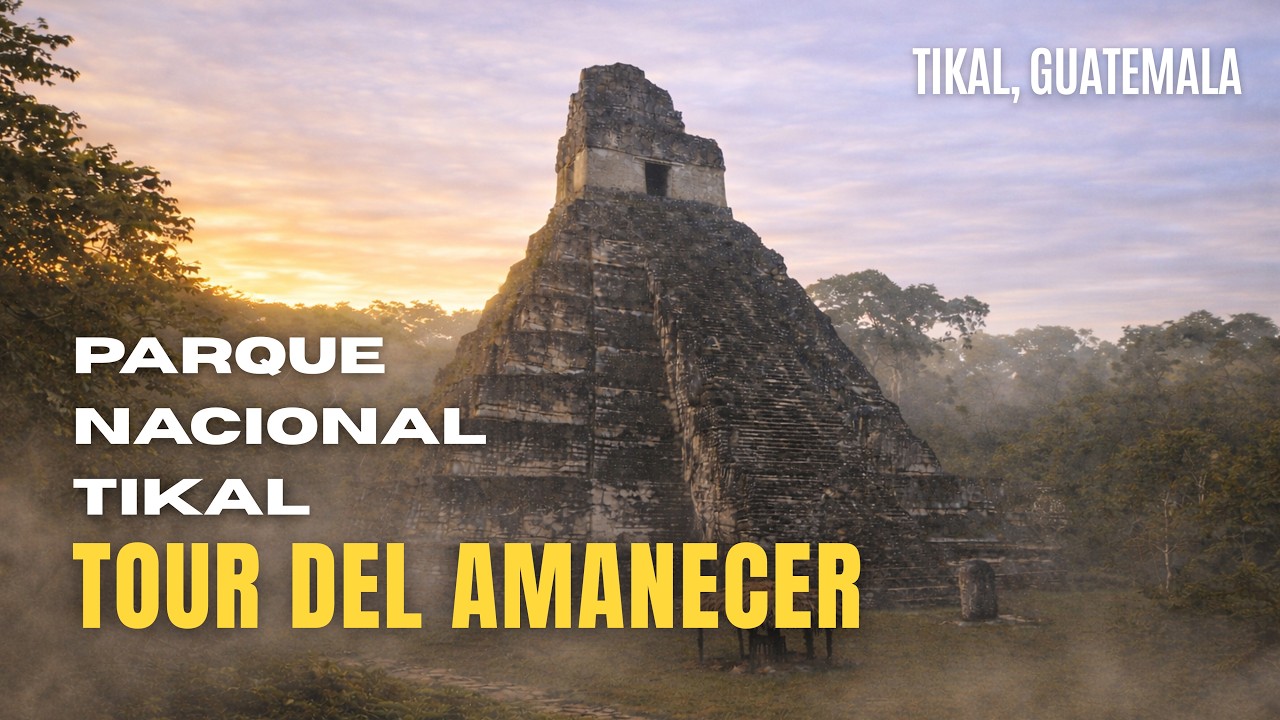 Así se Vive el Amanecer en Tikal | Una Experiencia Mágica en Guatemala | Guaterecetas Travel