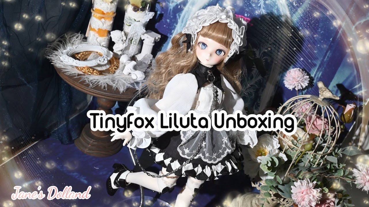 Tinyfox Liluta Magic Maid Unboxing Review Dress up||Anime doll|| MSD