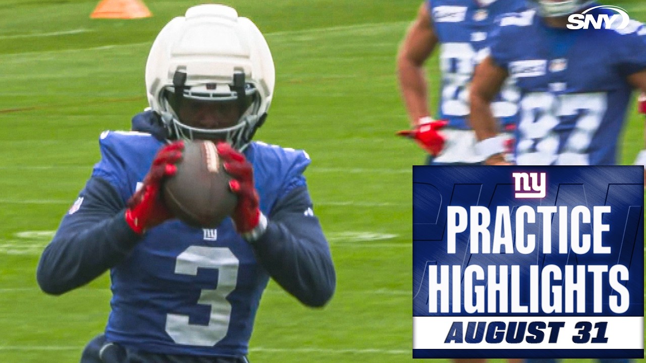 OBJ gets to work with Giants WR's post cut-day