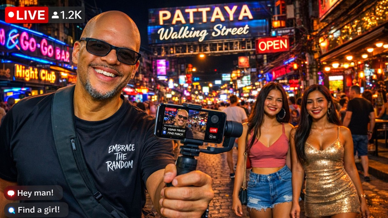 🔴LIVE | Pattaya Walk & Talk With Choc | Monday Madness??