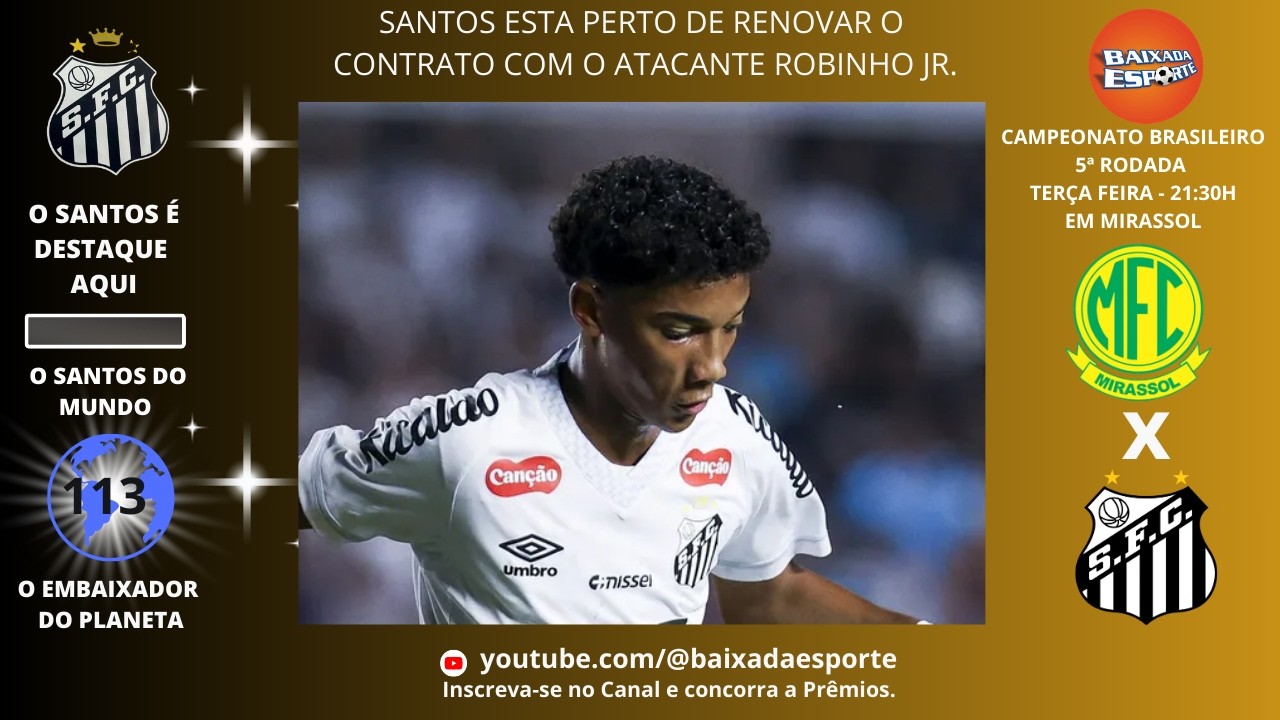 06/03/26 - DETALHES SOBRE A NEGOCIAÇÃO COM OS REPRESENTANTES DO ATACANTE ROBINHO JR.