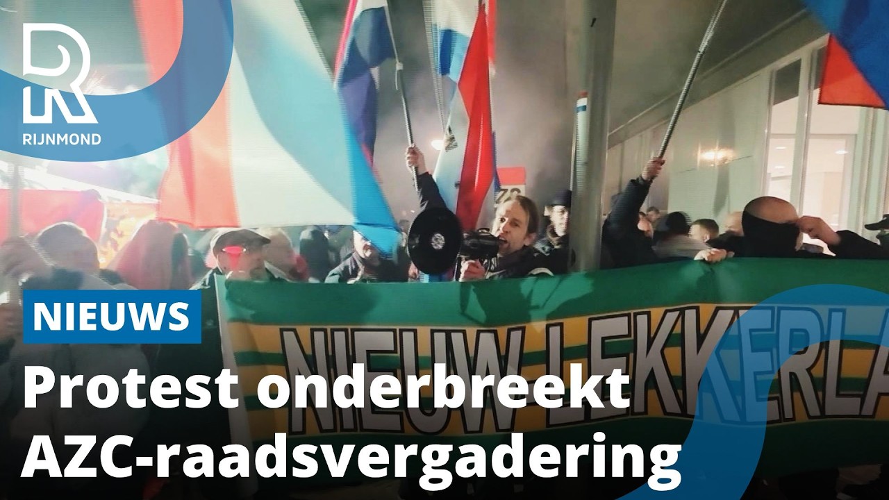 Flinke onrust bij raadsvergadering over komst AZC in Molenlanden | Rijnmond