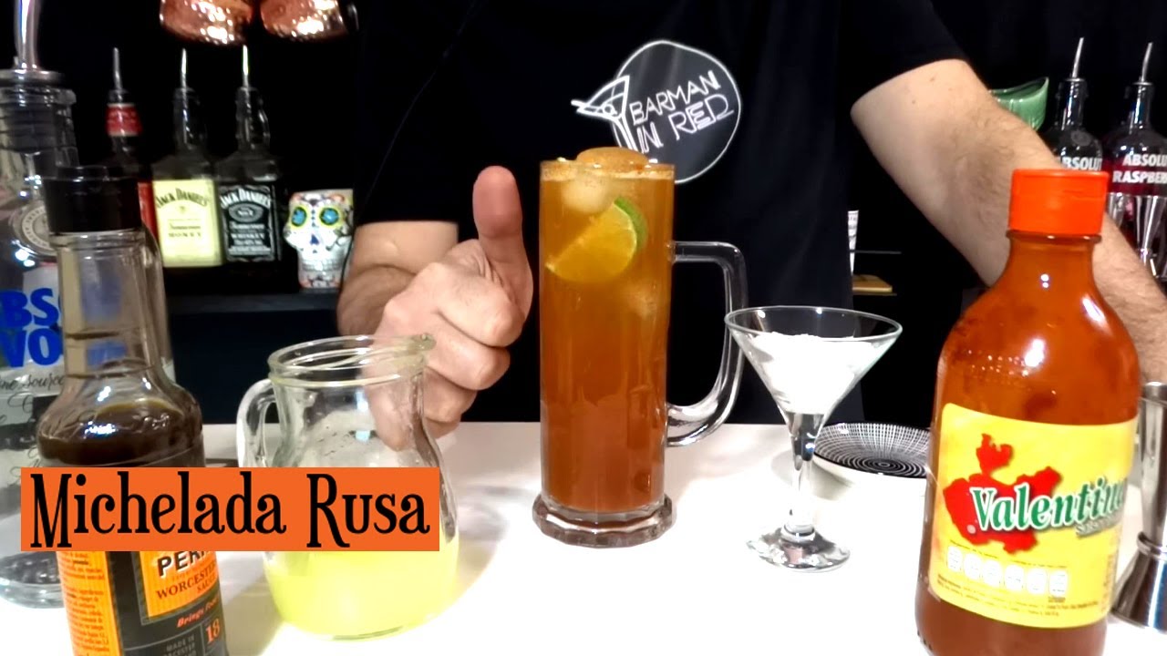 MICHELADA RUSA 🍻 una idea genial para mezclar CERVEZA