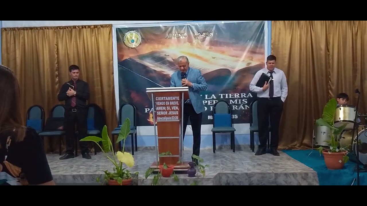 1er culto de misión anexo 36 tema:EL MISIONERO ev Amalio Gonzales 