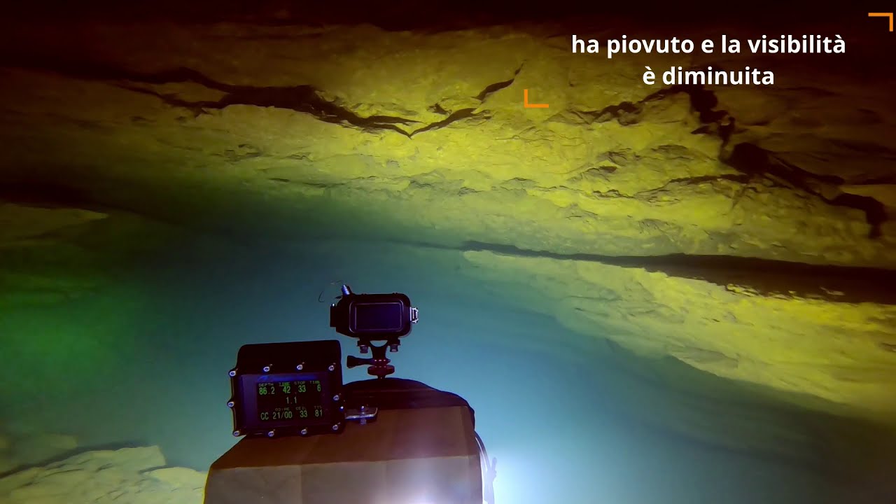 Esplorazione speleo subacquea grotta Rio Torretta Gigi Casati