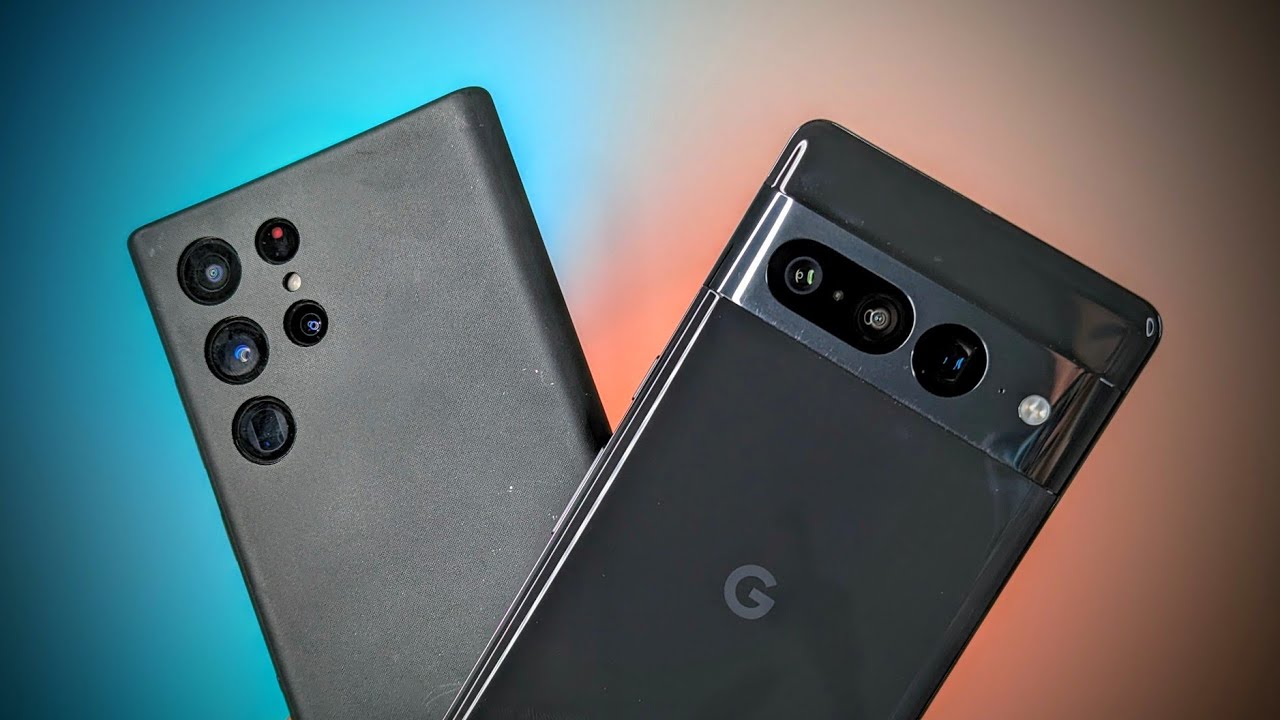 Google Pixel 7 Pro VS Samsung Galaxy S22 Ultra 4K Video Comparison! WHO WON??