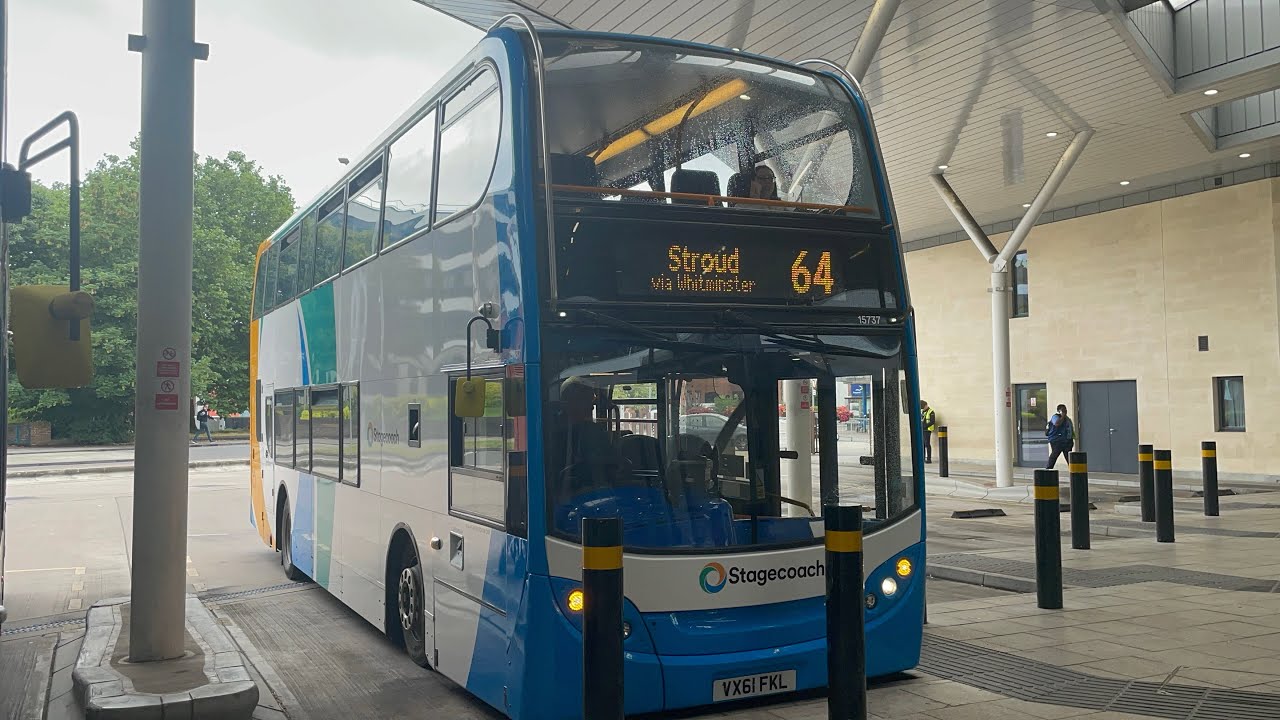 Stagecoach West 15737 VX61 FKL on route 63 to Forest Green