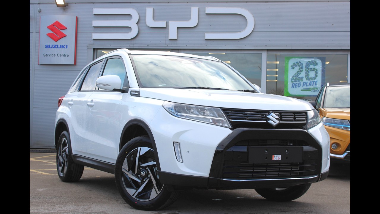 YJ75 MPM Suzuki Vitara Ultra 14 BoosterJet MHEV 5dr Superior White 2026