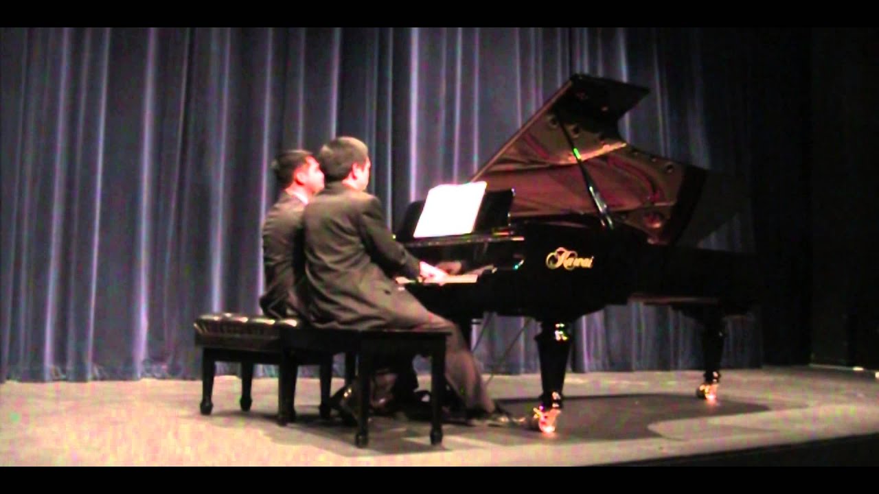 Salvosa-Meek Duo performs Piazzolla's Adios Nonino (Arr. Kyoko Yamamoto)