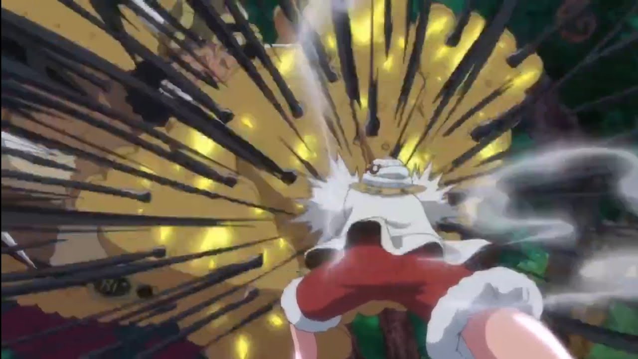 GOMU GOMU NO HAWK GATLING 3