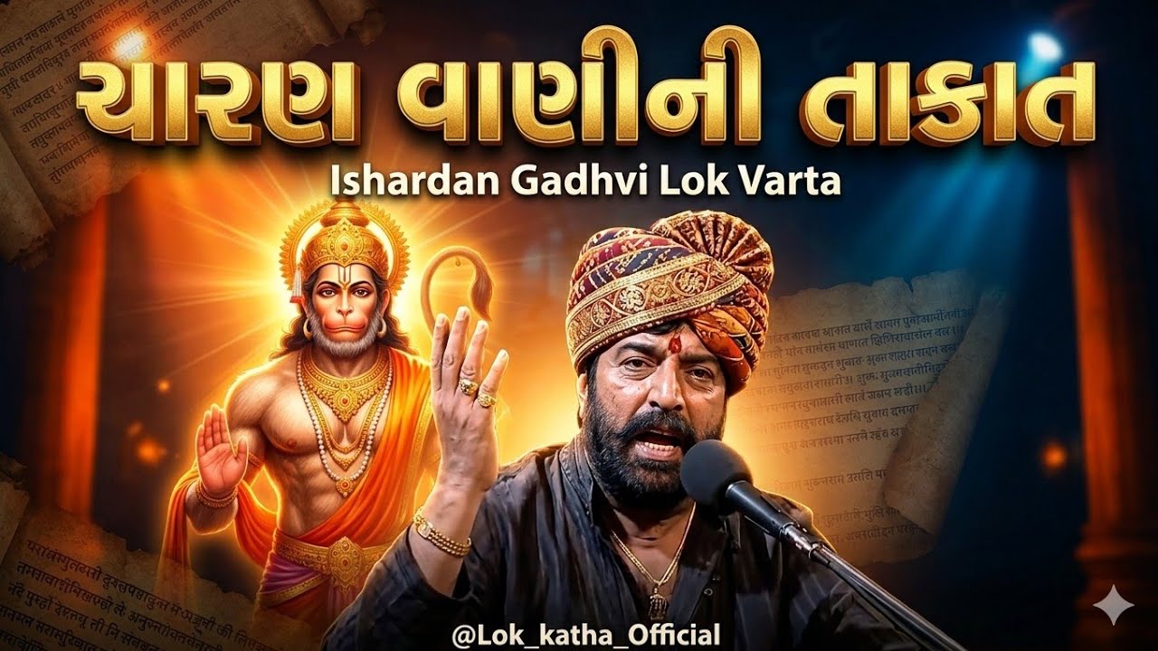 ચારણ વાણીની તાકાત l ishardan gadhvi Lok varta l old l @Lok_katha_Official 