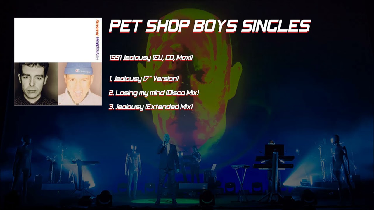 Pet Shop Boys - 1991 Jealousy (EU, CD, Maxi)