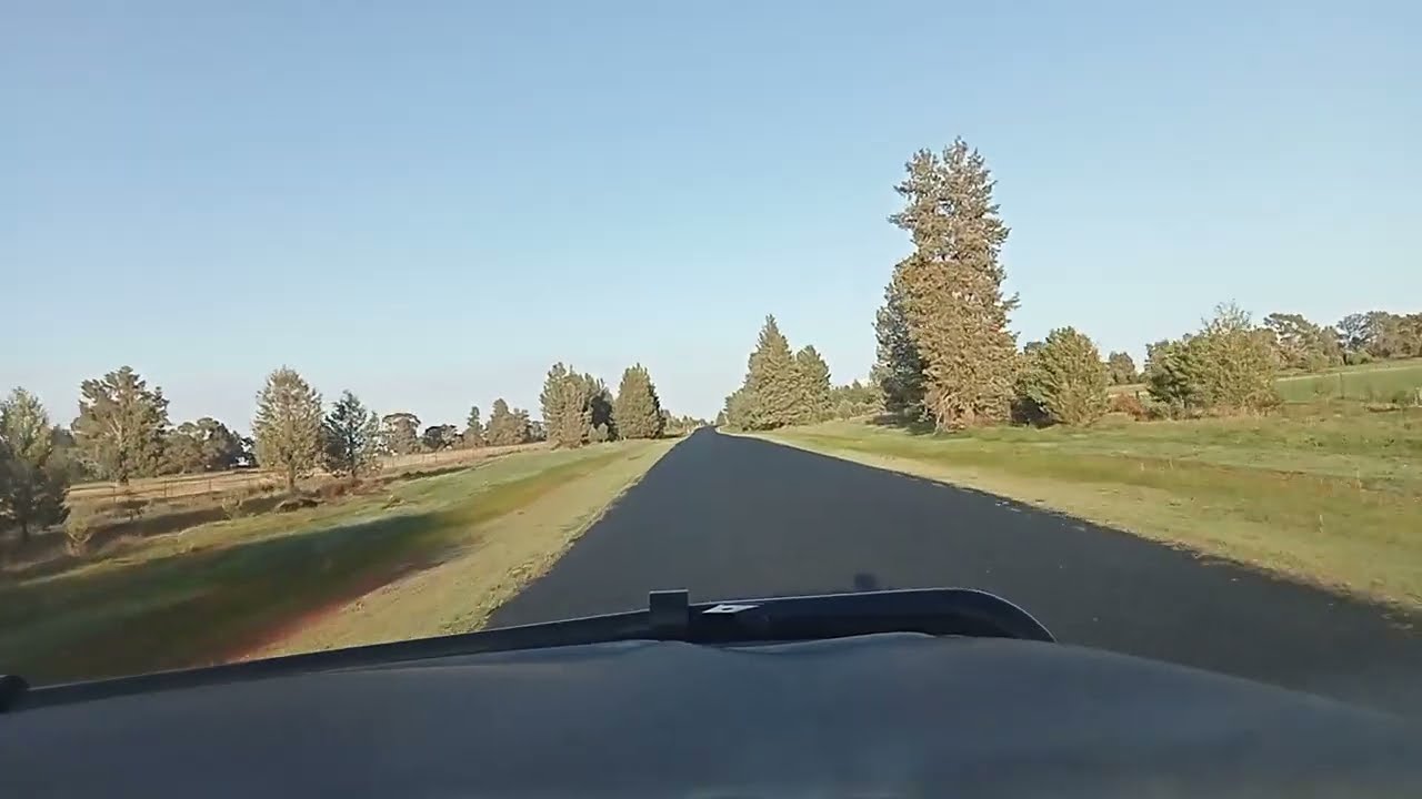 EARLY SATURDAY MORNING DRIVE IN THE RIVERINA NSW AUSTRALIA 🦘