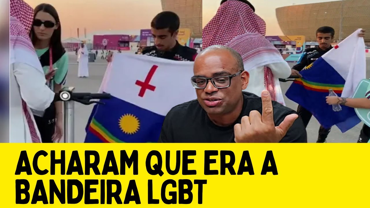 Jornalistas s&atilde;o 4TAC@D0S no Catar por bandeira de Pernambuco