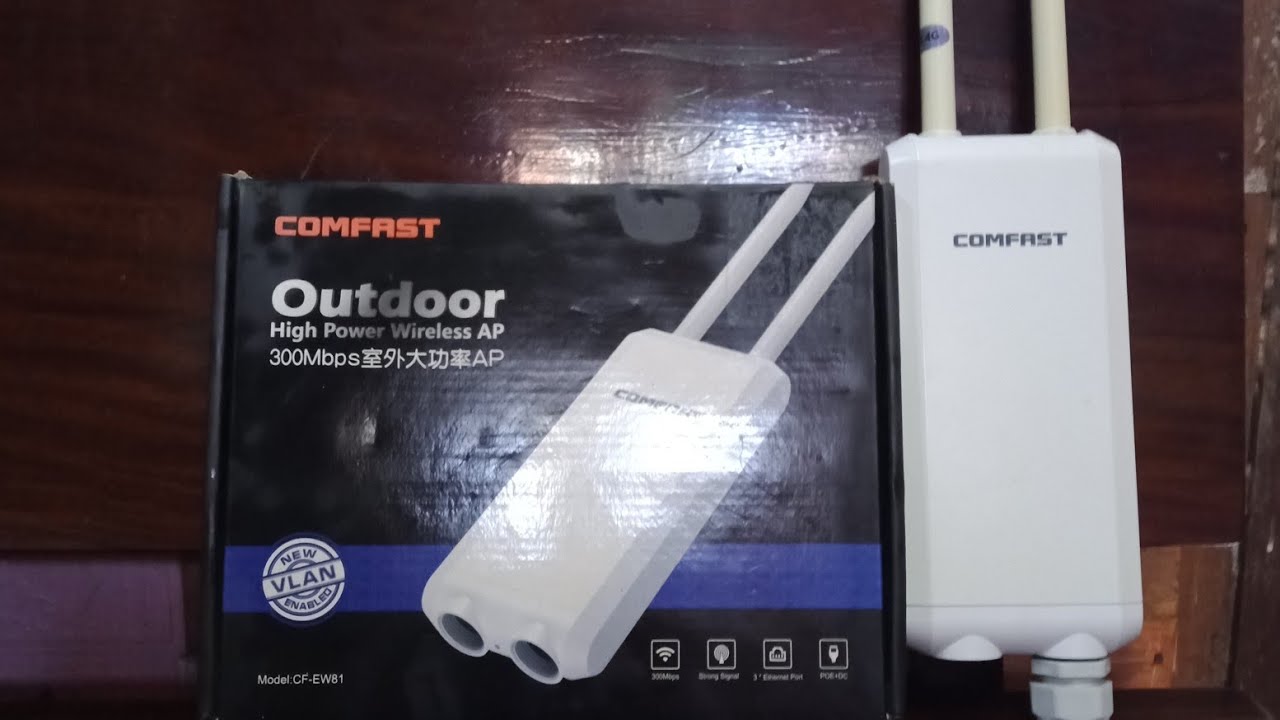COMFAST CF-EW81 reset and configuration...