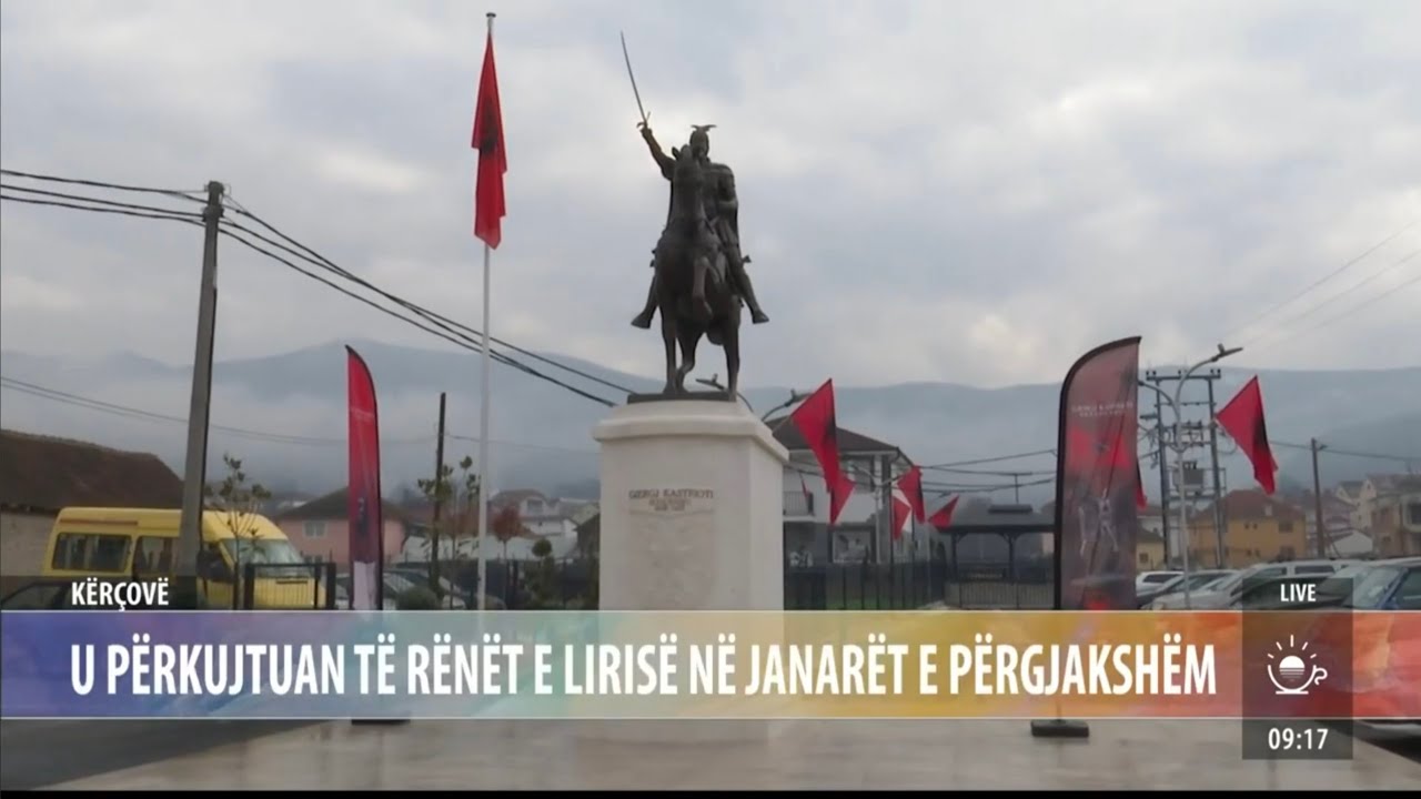 Kërçovë, u përkujtuan të rënët e lirisë në janarët e përgjakshëm – Ritmi i Ditës, TVM2