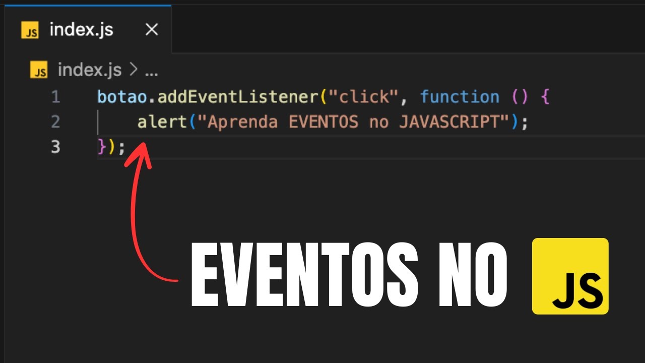 Aprenda EVENTOS no JAVASCRIPT em 6 Minutos