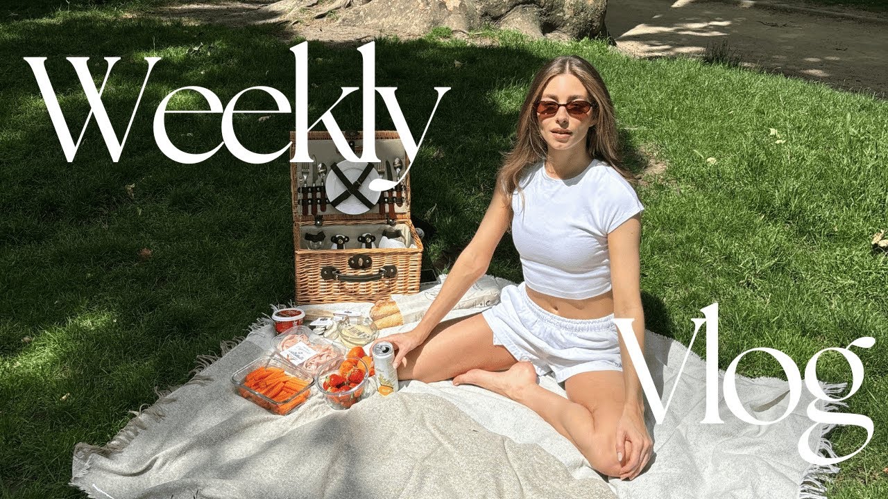 Weekly Vlog : A Sunny Picnic in Paris, Tate McRae Live & Real Talk About Cheating