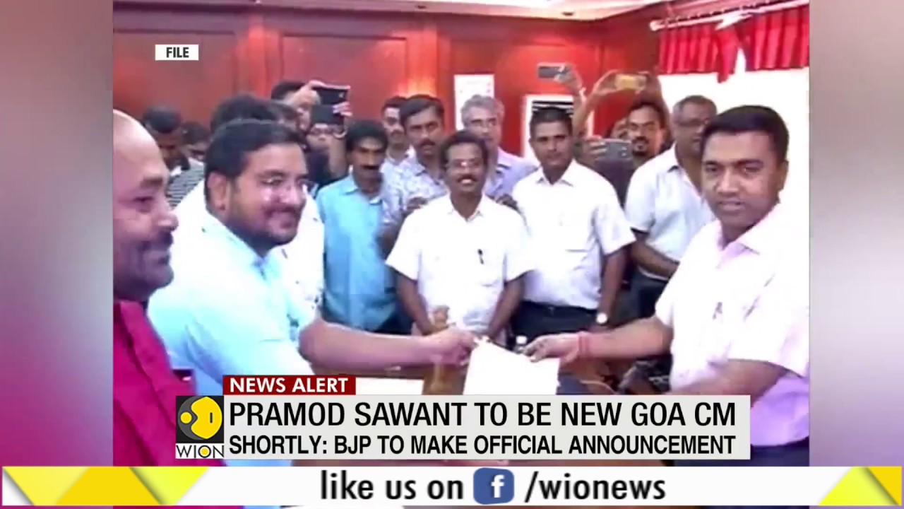 BJP confirms Pramod Sawant as Goa's new chief minister