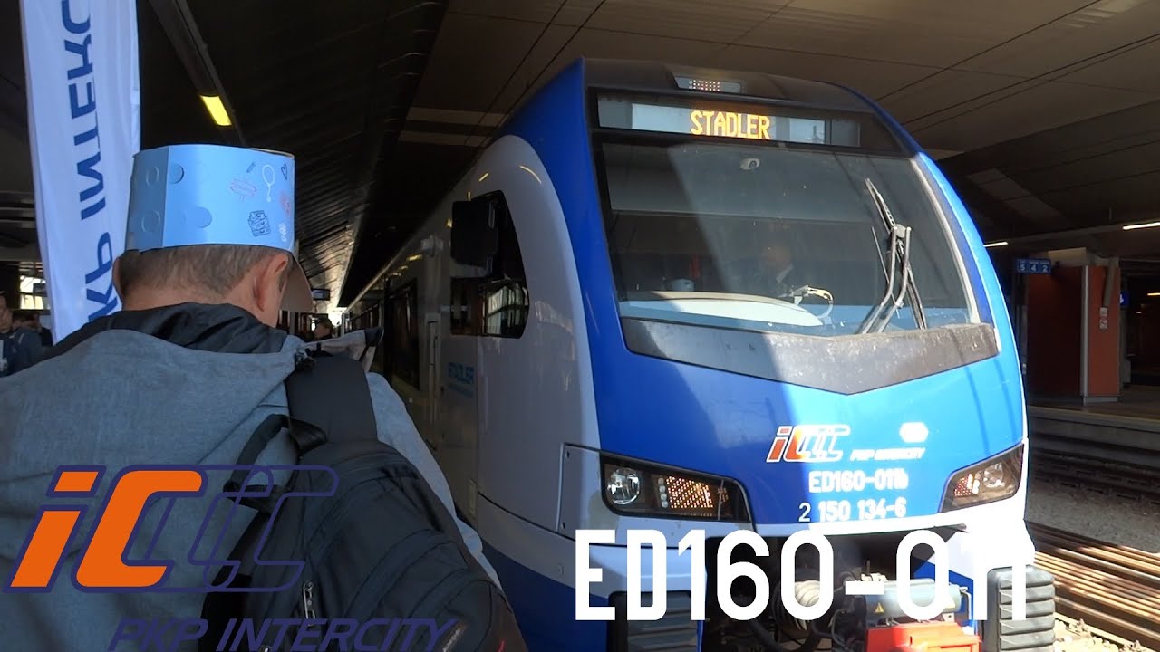 [PKPIC] STADLER Flirt 3 ED160 - 011 - spacerek po pokładzie podczas DTP 2019 w Krakowie