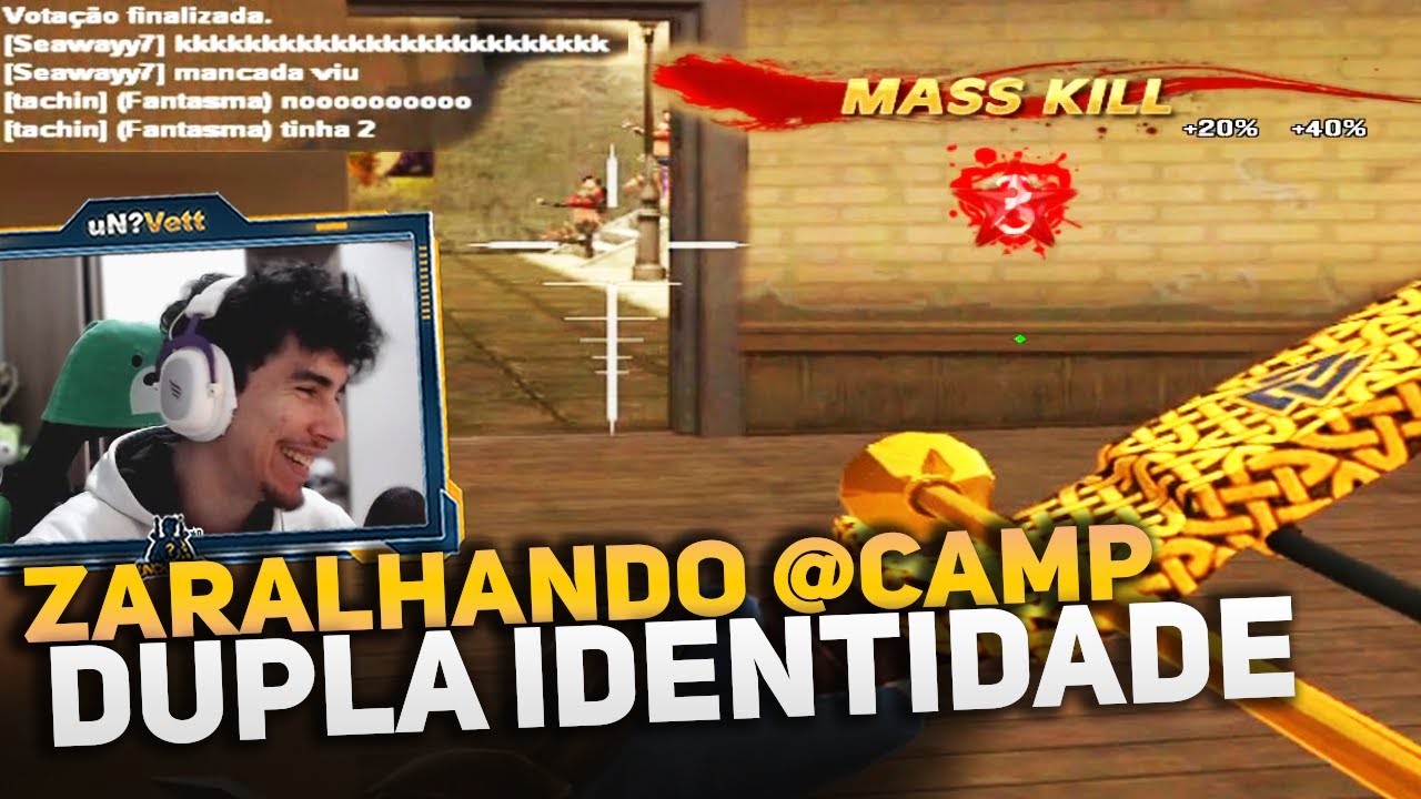 DUPLA IDENTIDADE! KIKANDO ESTRANHOS DAS SALAS @CAMP - POINT BLANK
