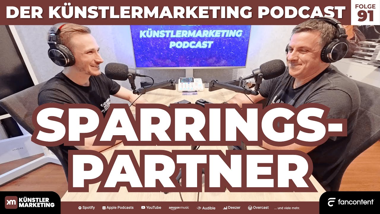 Sparringspartner statt Agentur? Deswegen lieben uns Künstler! ❤️ | Der Künstlermarketing Podcast #91