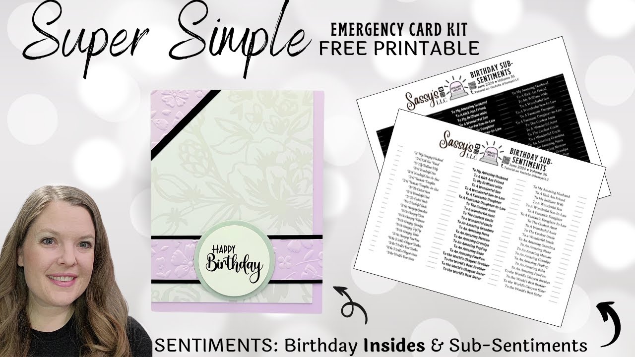 FREE PRINTABLE Birthday Insides and Sub-Sentiments ECK 36