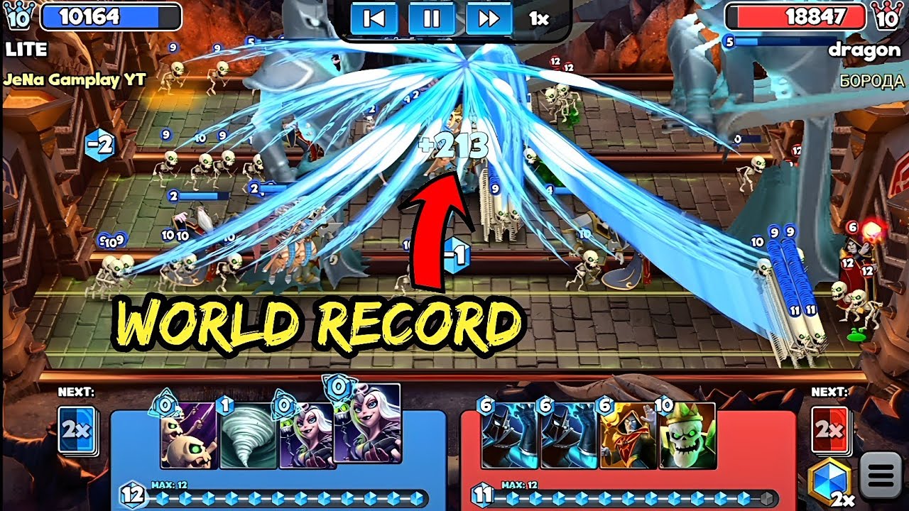 World Record! Biggest Spectre (213)! Castle Crush