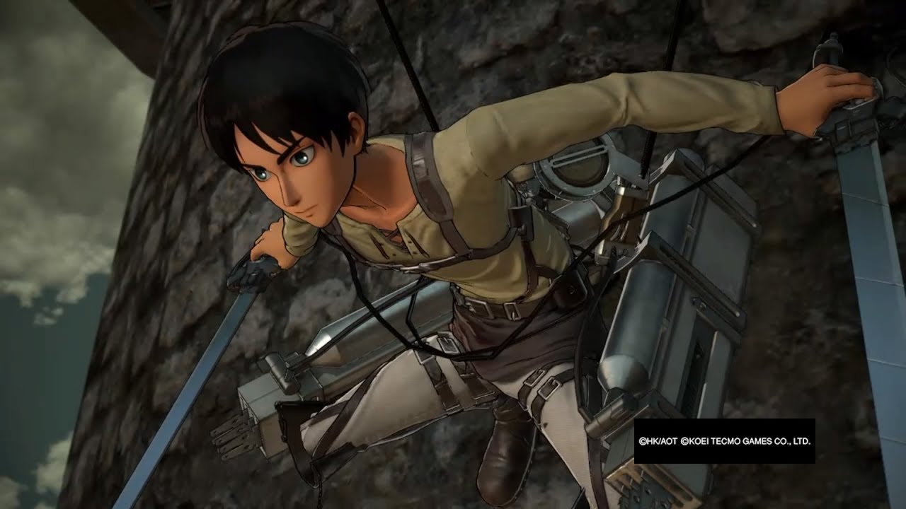 Attack on Titan Wings of Freedom Eren Online Battles # 3 99+Perfected Gear Gameplay