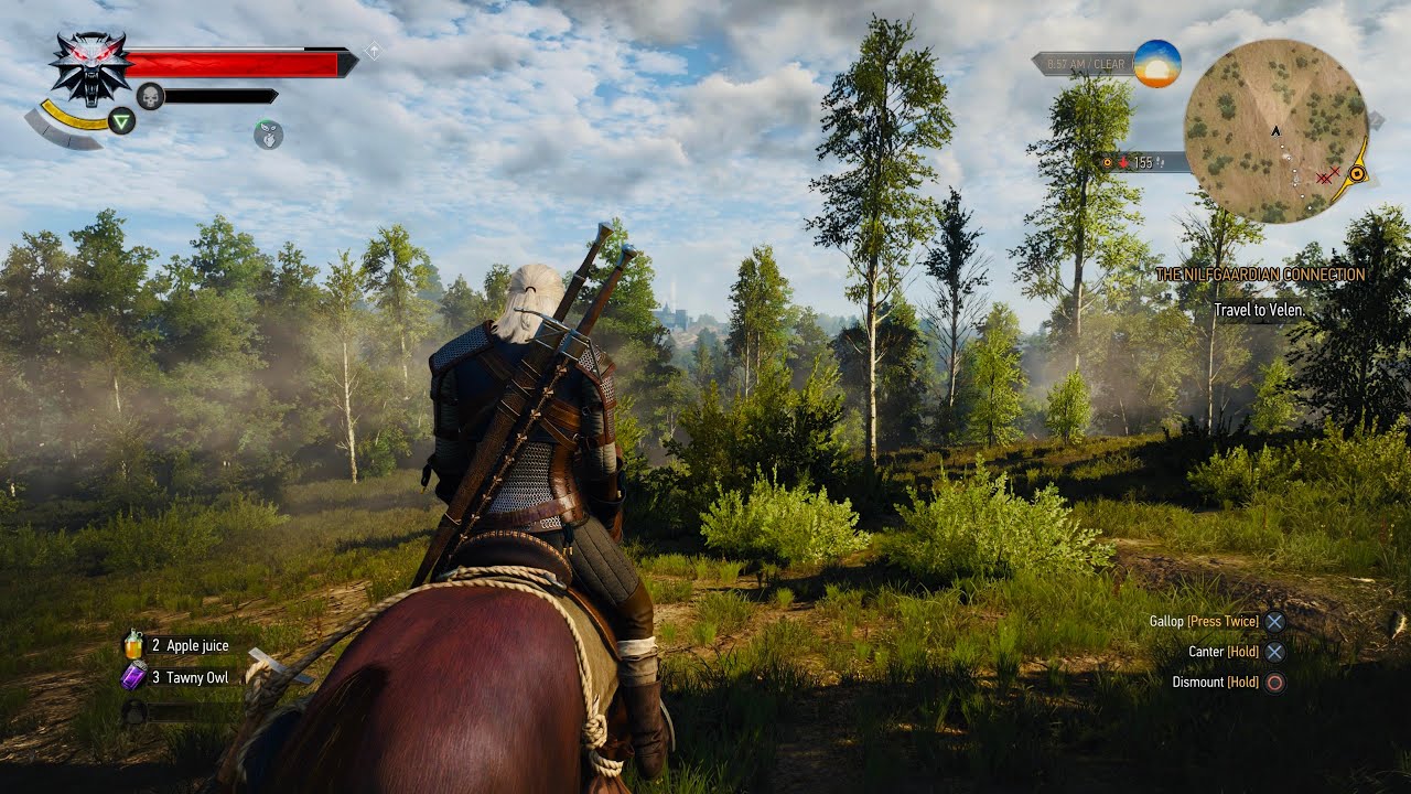 The Witcher 3: Wild Hunt Freeroam Gameplay PS5 4K HDR