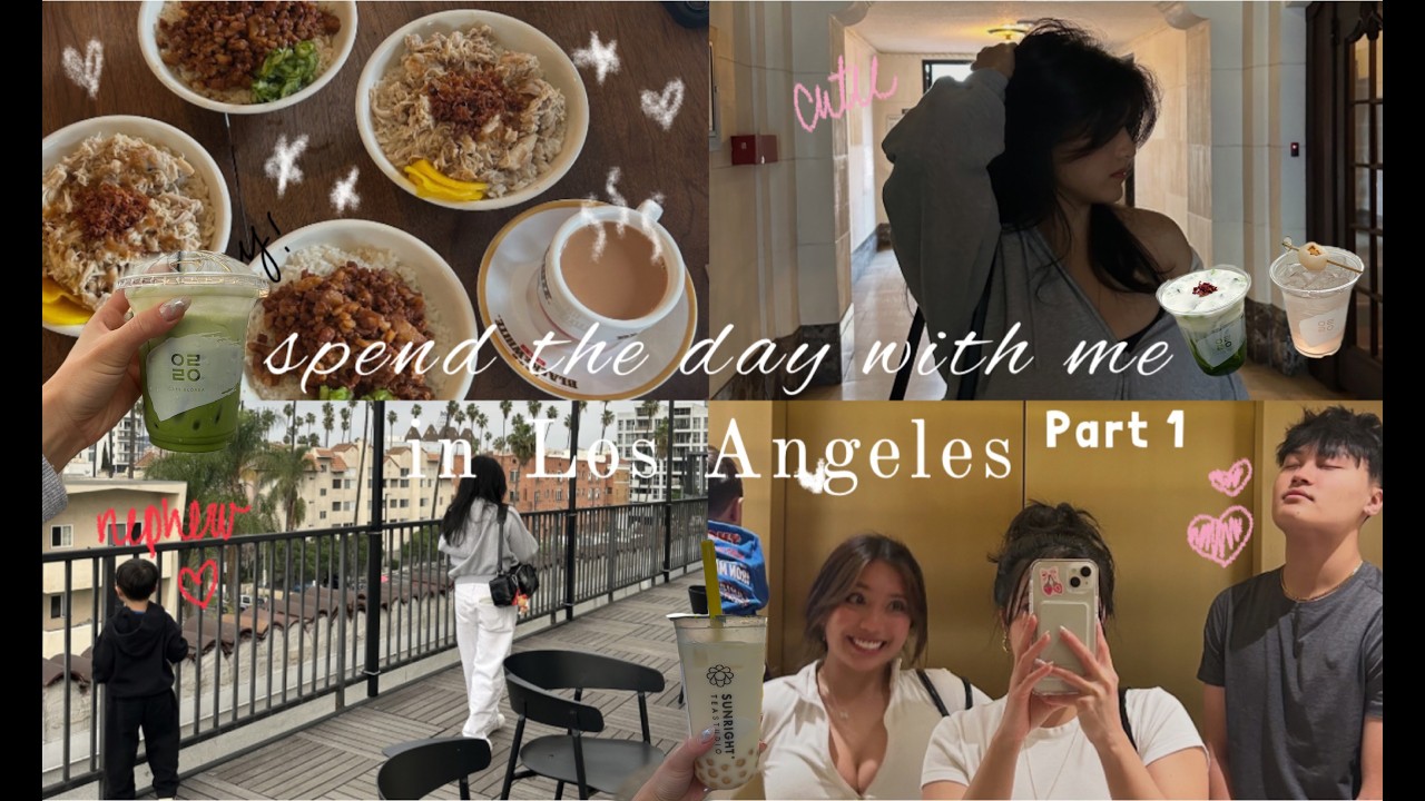 LA VLOG | Part 1: my boyfriends first time in LA