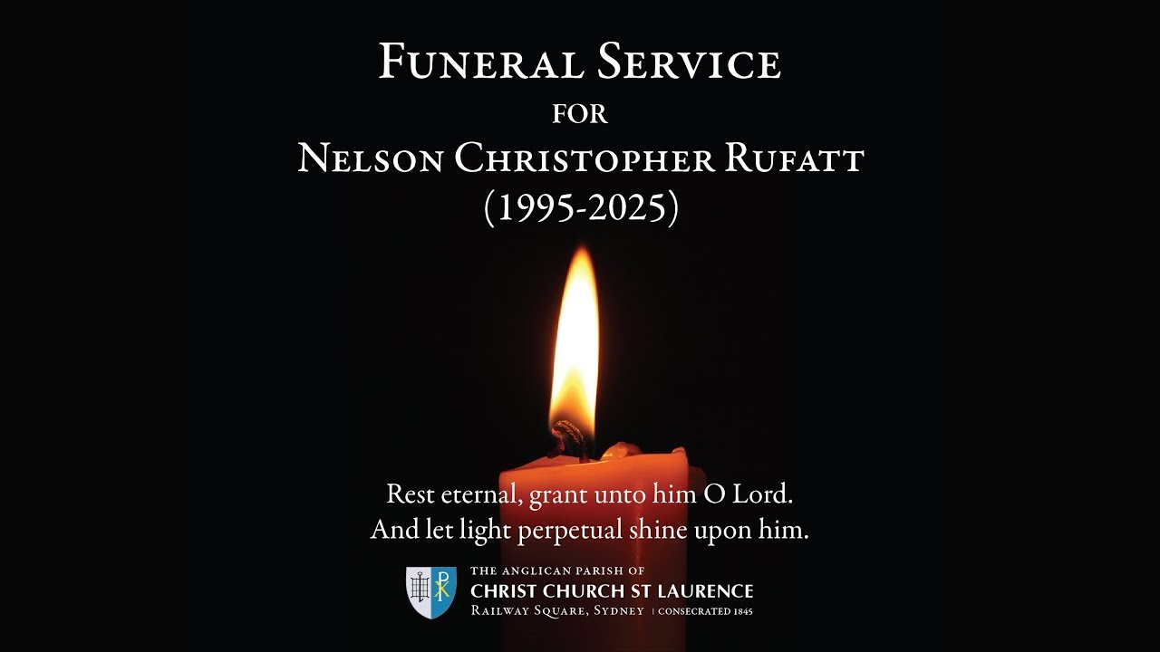 Requiem Mass for Nelson Rufatt (Friday 7 March at 11.00am)