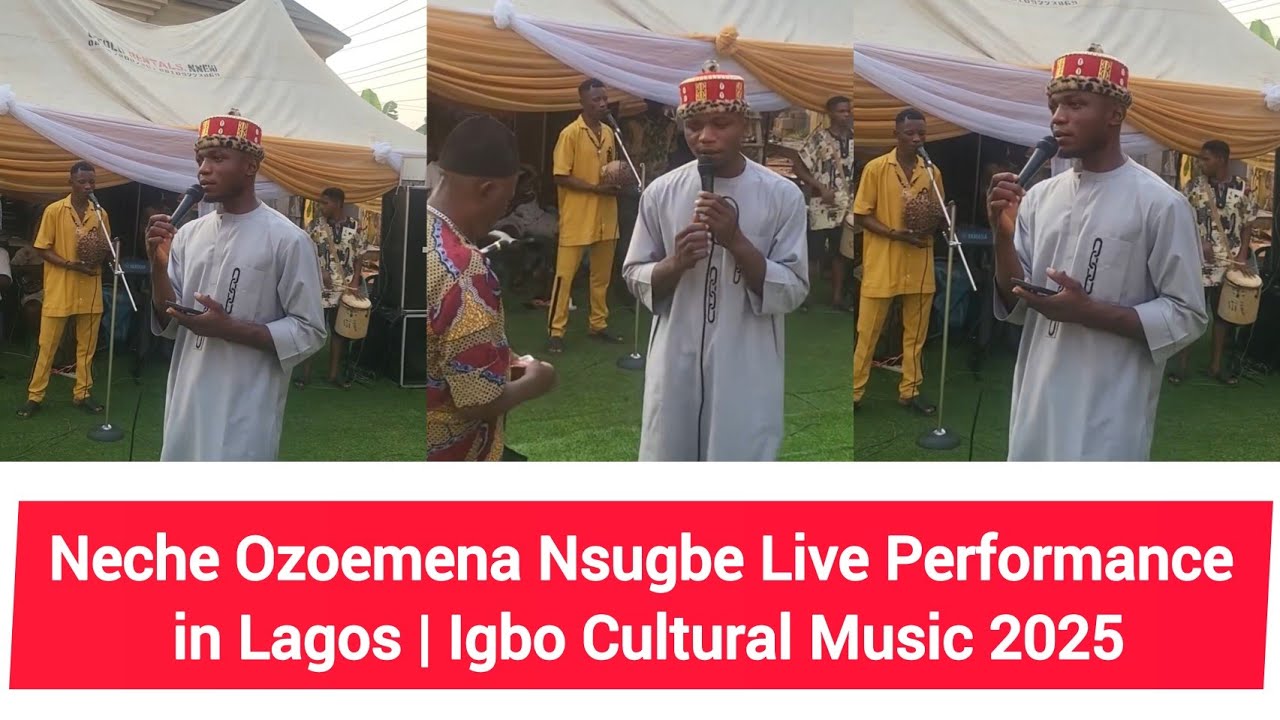 Neche Ozoemena Nsugbe Live Performance in Lagos | Igbo Cultural Music 2025