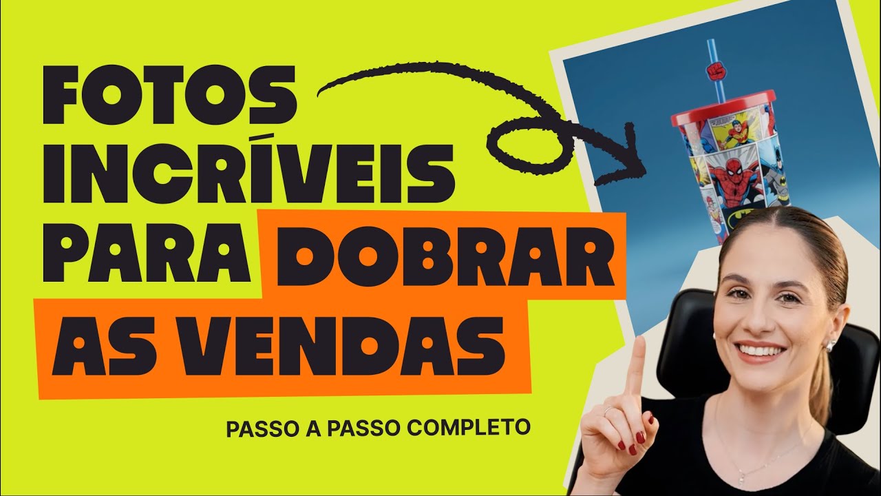 Como tirar FOTOS DE PRODUTOS para sua loja virtual vender MUITO MAIS? Tutorial PR&Aacute;TICO!