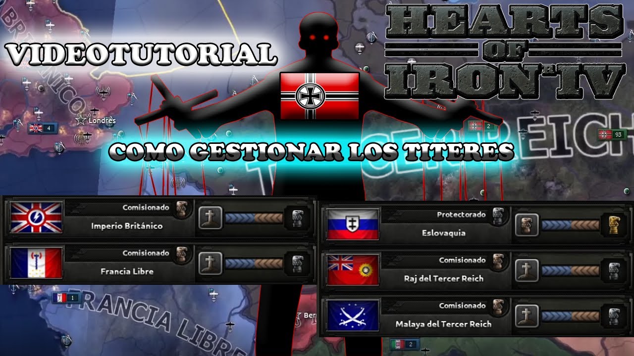 HOI IV VIDEOTUTORIAL - COMO GESTIONAR TITERES