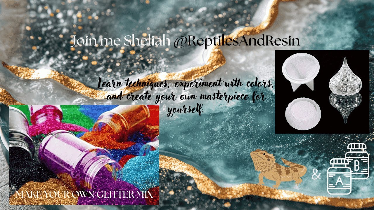 #696 How to make your own custom-made glitters!