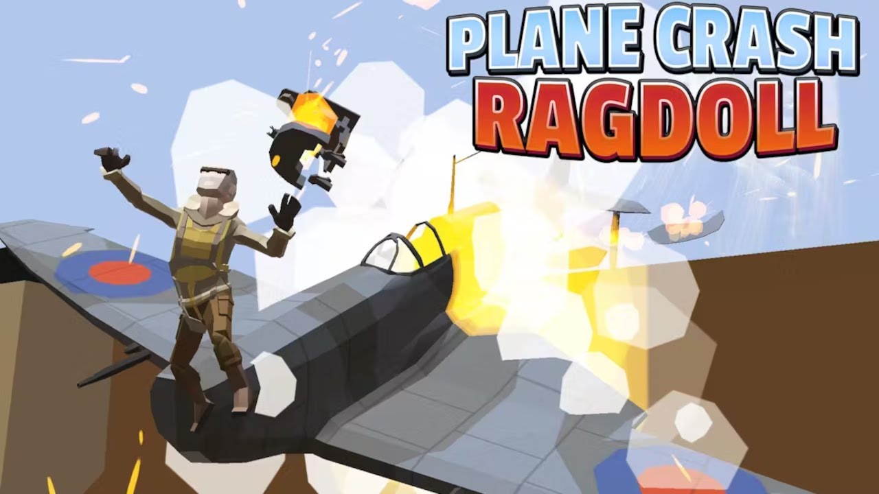 Plane Crash Ragdoll Simulator Gameplay