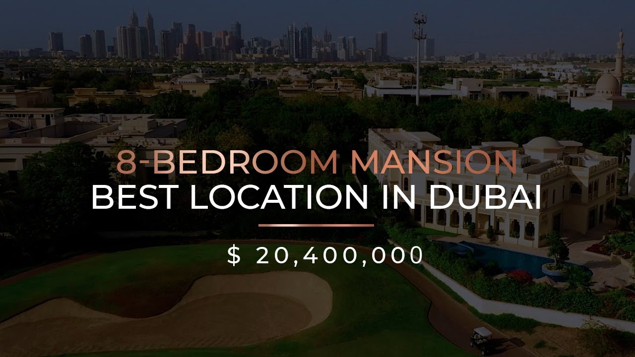 INSIDE 8-BEDROOM LAVISH MANSION | MOST EXCLUSIVE LOCATION IN DUBAI | EMIRATES HILLS