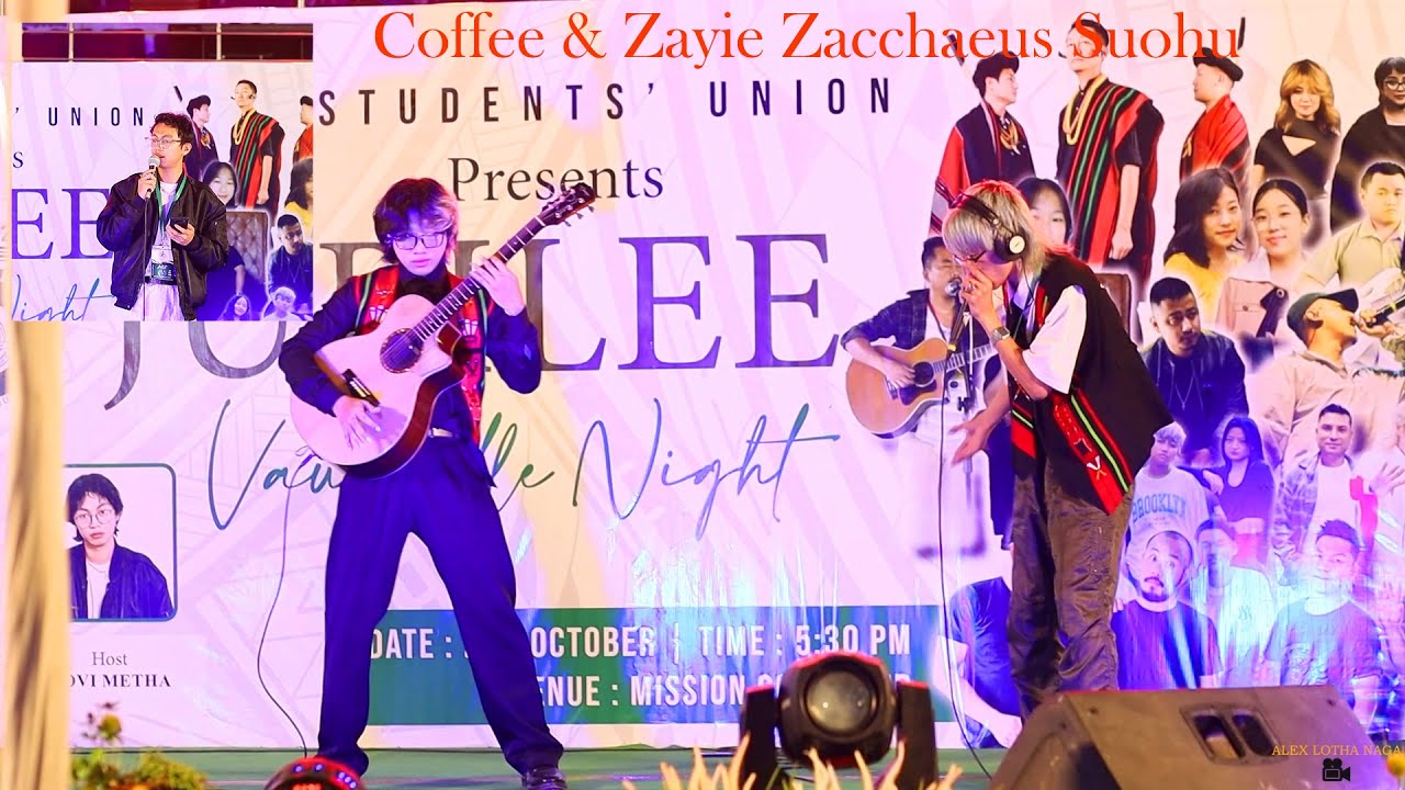 Coffee & Zayie Zacchaeus Suohu performing live