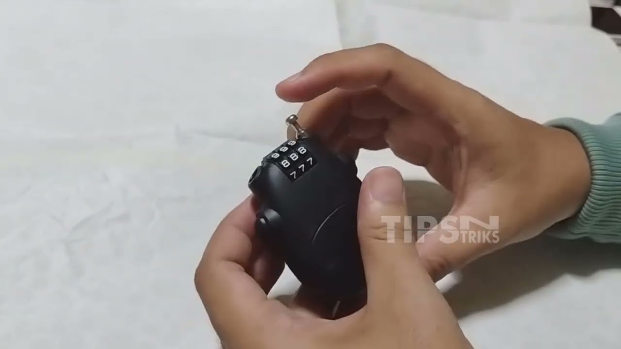 Cara Ganti Kode Kunci Gembok Baja Adjustable Multifungsi Anti Maling