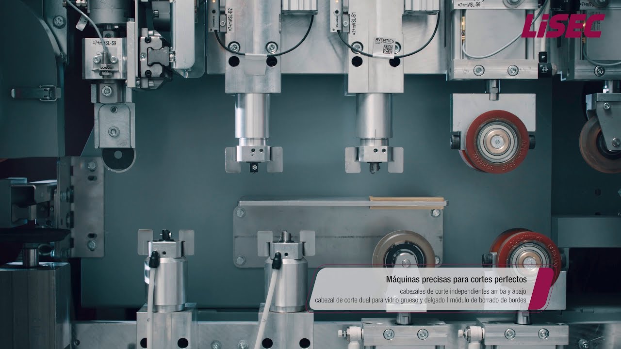 LiSEC VSL-A - Combined float / lami cutting line (Spanish)