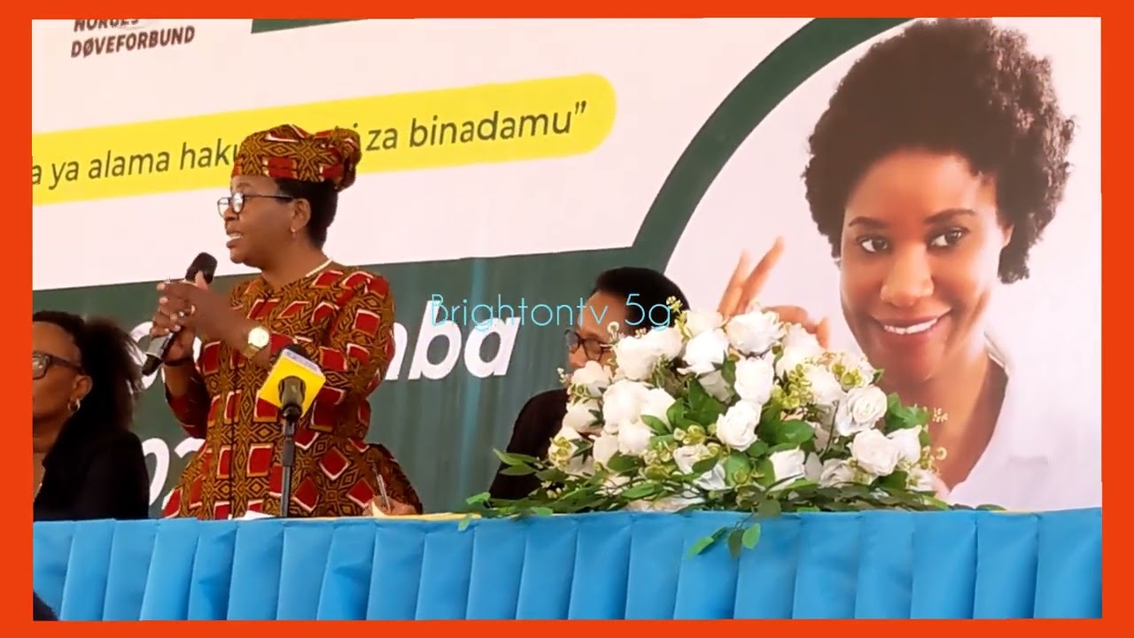 HOTUBA YA MGENI RASIMI  DR FATUMA MGANGA
